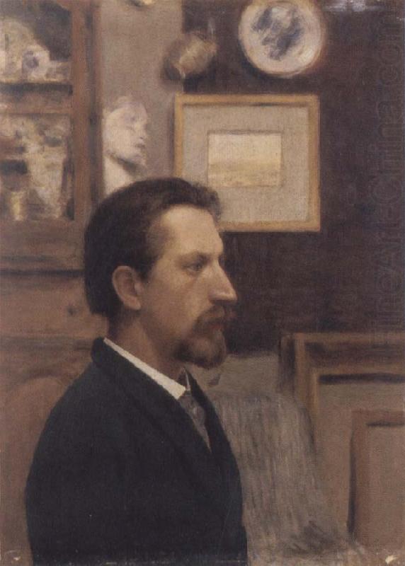 Portrait of a Man, Fernand Khnopff